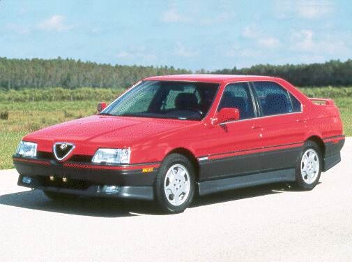 Most Fuel Efficient Luxury Vehicles of 1992 - 1992 Alfa Romeo 164