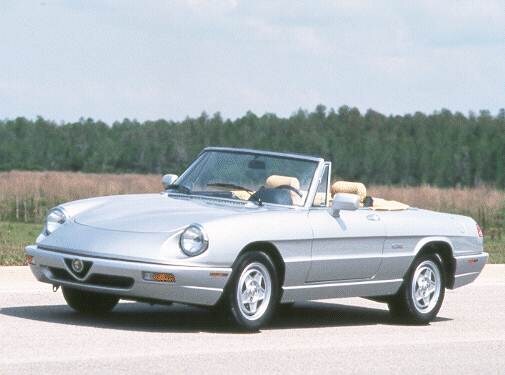 Most Fuel Efficient Convertibles of 1992 - 1992 Alfa Romeo Spider