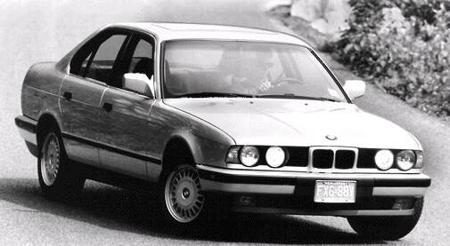 Most Popular Luxury Vehicles of 1992 - 1992 BMW 5 Series