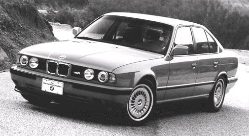 Top Consumer Rated Luxury Vehicles of 1992 - 1992 BMW M5