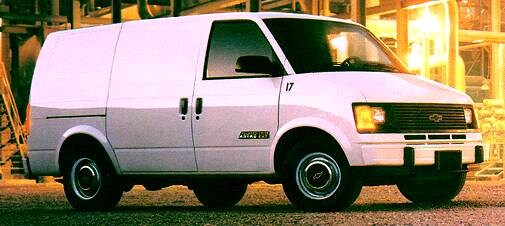 Most Fuel Efficient Van/Minivans of 1992 - 1992 Chevrolet Astro Cargo