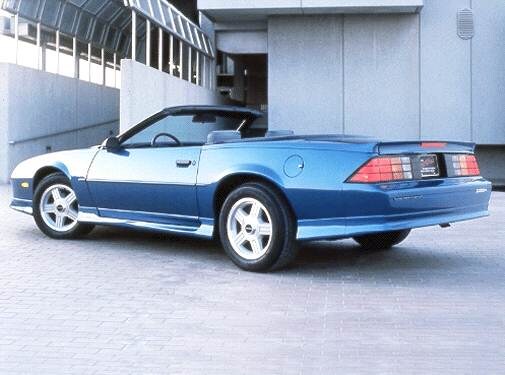 Most Popular Convertibles of 1992 - 1992 Chevrolet Camaro