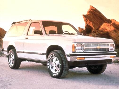 Highest Horsepower SUVS of 1992 - 1992 Chevrolet S10 Blazer