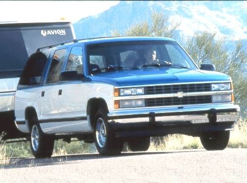 Top Consumer Rated SUVS of 1992 - 1992 Chevrolet Suburban 2500