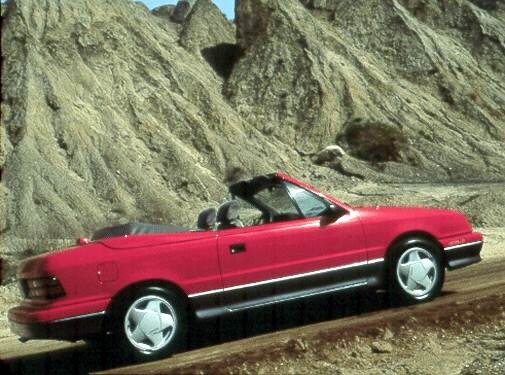 Most Fuel Efficient Convertibles of 1992 - 1992 Dodge Shadow