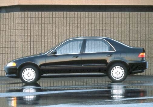 Most Fuel Efficient Sedans of 1992 - 1992 Honda Civic