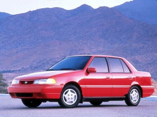 Most Fuel Efficient Sedans of 1992 - 1992 Hyundai Excel