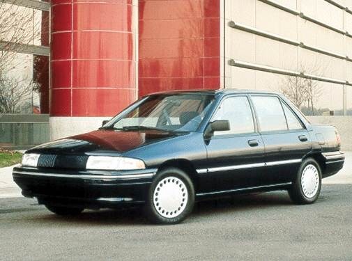 Most Fuel Efficient Sedans of 1992 - 1992 Mercury Tracer