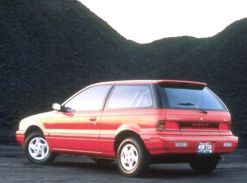 Top Consumer Rated Hatchbacks of 1992 - 1992 Plymouth Colt