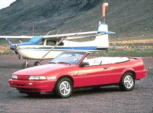 Most Fuel Efficient Convertibles of 1992 - 1992 Pontiac Sunbird