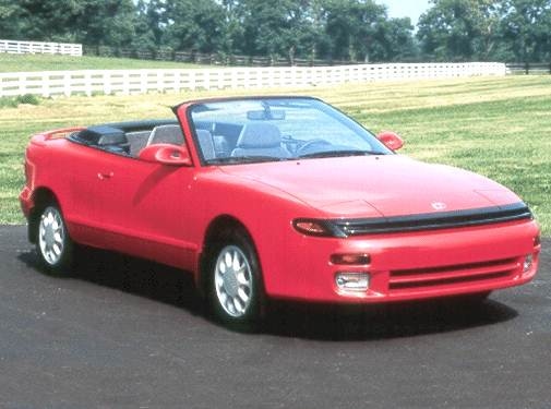 Most Fuel Efficient Convertibles of 1992 - 1992 Toyota Celica