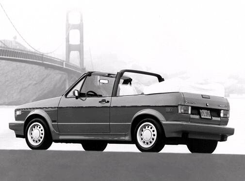 Most Fuel Efficient Convertibles of 1992 - 1992 Volkswagen Cabriolet