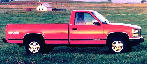 Most Popular Trucks of 1993 - 1993 Chevrolet 1500 Regular Cab