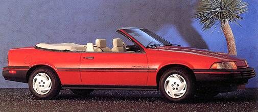 Most Popular Convertibles of 1993 - 1993 Chevrolet Cavalier