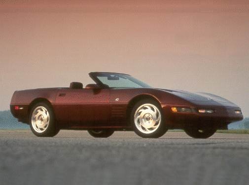 Most Popular Convertibles of 1993 - 1993 Chevrolet Corvette
