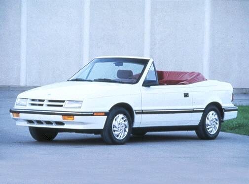 Most Fuel Efficient Convertibles of 1993 - 1993 Dodge Shadow