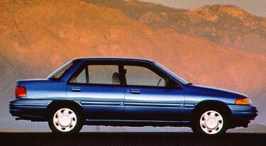 Most Fuel Efficient Sedans of 1993 - 1993 Ford Escort