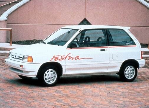 Most Fuel Efficient Hatchbacks of 1993 - 1993 Ford Festiva