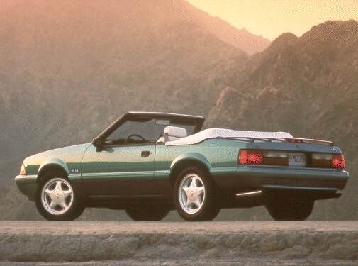 Most Popular Convertibles of 1993 - 1993 Ford Mustang