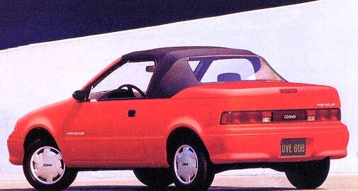 Most Popular Convertibles of 1993