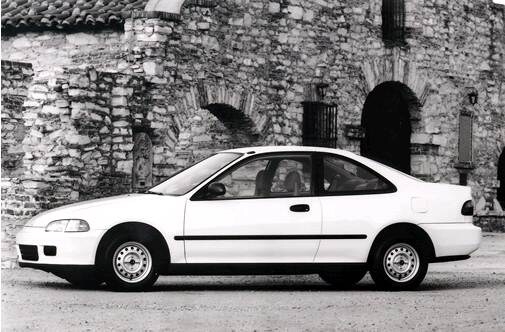 Most Popular Coupes of 1993 - 1993 Honda Civic