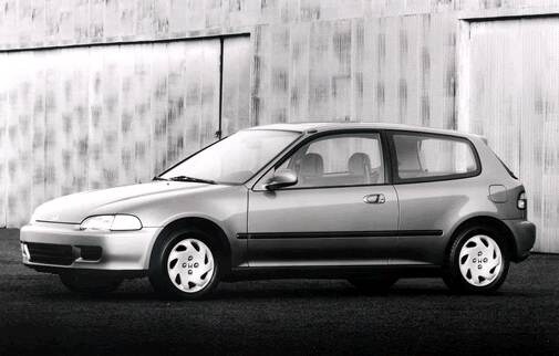 Most Popular Hatchbacks of 1993 - 1993 Honda Civic