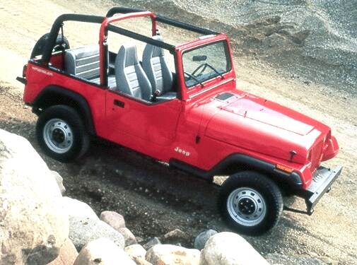 Most Fuel Efficient SUVS of 1993 - 1993 Jeep Wrangler