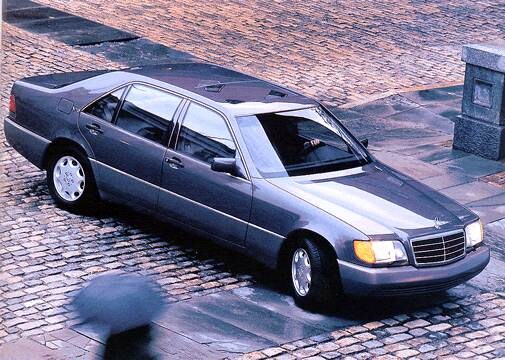 Highest Horsepower Sedans of 1993 - 1993 Mercedes-Benz 500 SEL