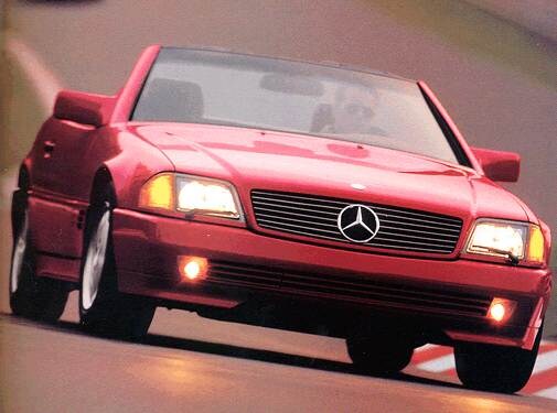 Top Consumer Rated Convertibles of 1993 - 1993 Mercedes-Benz 500 SL