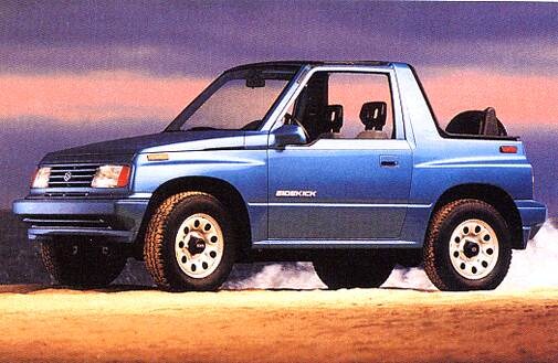 Most Fuel Efficient SUVS of 1993 - 1993 Suzuki Sidekick