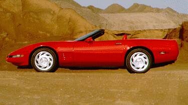 Most Popular Convertibles of 1994 - 1994 Chevrolet Corvette