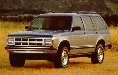 Highest Horsepower SUVS of 1994 - 1994 Chevrolet S10 Blazer