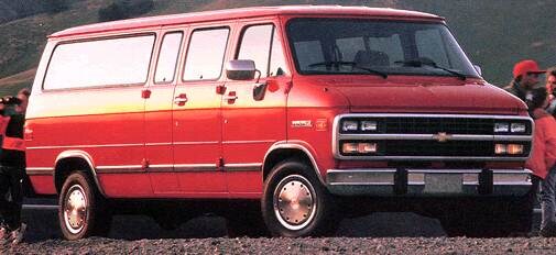 Highest Horsepower Van/Minivans of 1994 - 1994 Chevrolet Sportvan G30