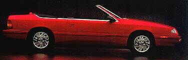 Most Fuel Efficient Convertibles of 1994 - 1994 Chrysler LeBaron