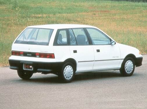 Most Fuel Efficient Sedans of 1994 - 1994 Geo Metro