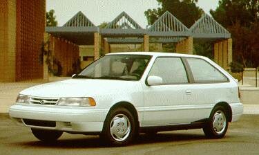 Most Fuel Efficient Hatchbacks of 1994 - 1994 Hyundai Excel