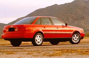 Most Fuel Efficient Luxury Vehicles of 1995 - 1995 Audi 90
