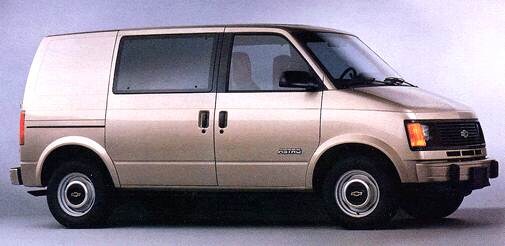 Highest Horsepower Van/Minivans of 1995 - 1995 Chevrolet Astro Cargo