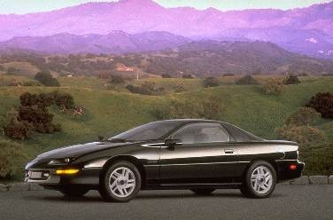 Most Popular Hatchbacks of 1995 - 1995 Chevrolet Camaro