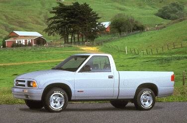 Most Fuel Efficient Trucks of 1995 - 1995 Chevrolet S10 Regular Cab