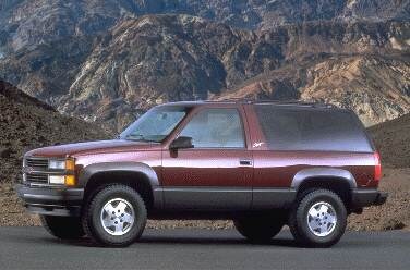 Most Popular SUVS of 1995 - 1995 Chevrolet Tahoe