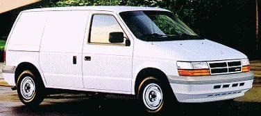 Most Fuel Efficient Van/Minivans of 1995 - 1995 Dodge Caravan Cargo