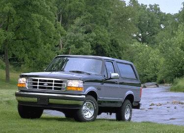 Top Consumer Rated SUVS of 1995 - 1995 Ford Bronco