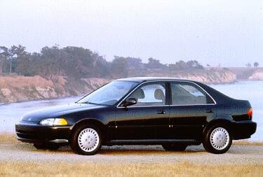 Most Popular Sedans of 1995 - 1995 Honda Civic