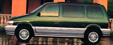 Most Fuel Efficient Van/Minivans of 1995 - 1995 Plymouth Voyager
