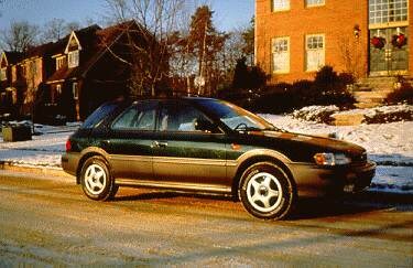 Top Consumer Rated Wagons of 1995 - 1995 Subaru Impreza