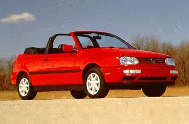 Most Fuel Efficient Convertibles of 1995 - 1995 Volkswagen Cabrio
