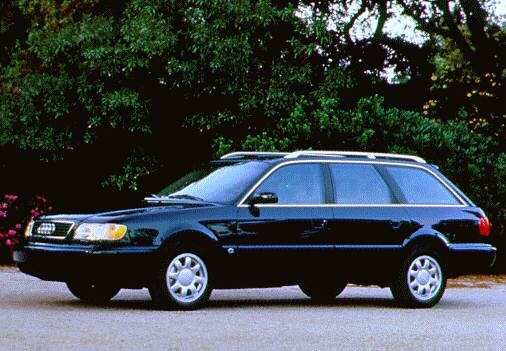 Top Consumer Rated Wagons of 1996 - 1996 Audi A6