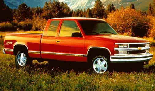 Most Popular Trucks of 1996 - 1996 Chevrolet 1500 Extended Cab