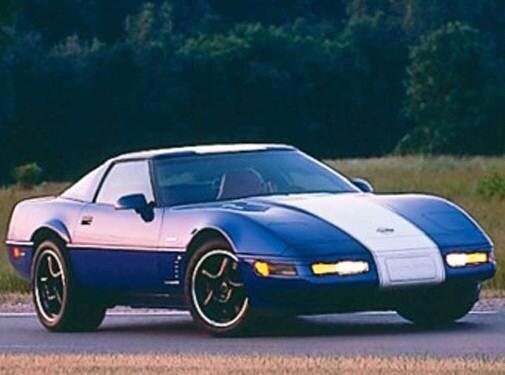 Highest Horsepower Coupes of 1996 - 1996 Chevrolet Corvette